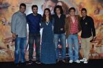 Deepika Padukone, Ranbir Kapoor, Siddharth roy kapur, Imtiaz Ali, Sajid Nadiadwala, Bhushan Kumar at Tamasha trailor launch in Mumbai on 22nd Sept 2015